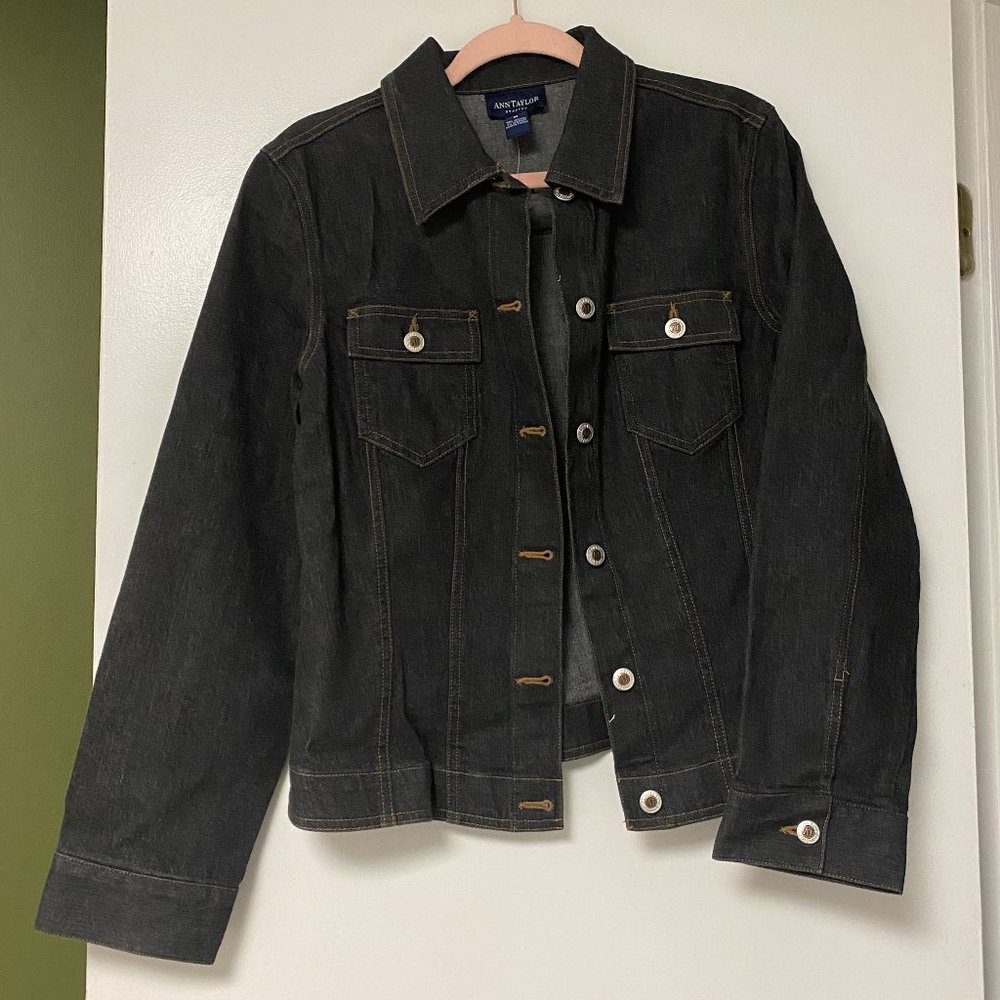 NWT Vintage Ann Taylor Jean Jacket, size M